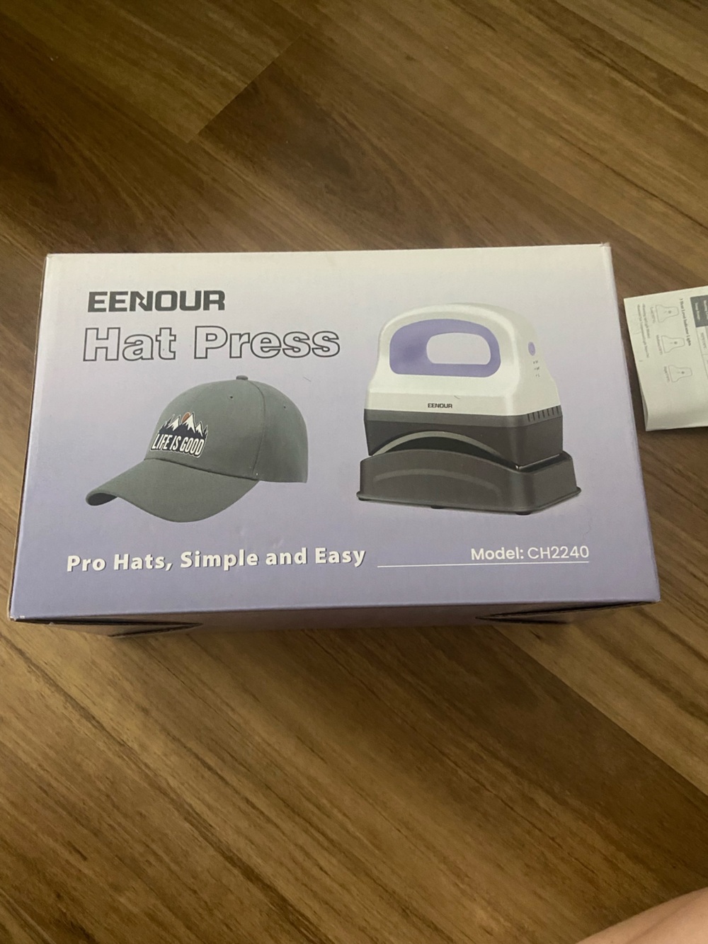 EENOUR Hat Press in Lavender/White